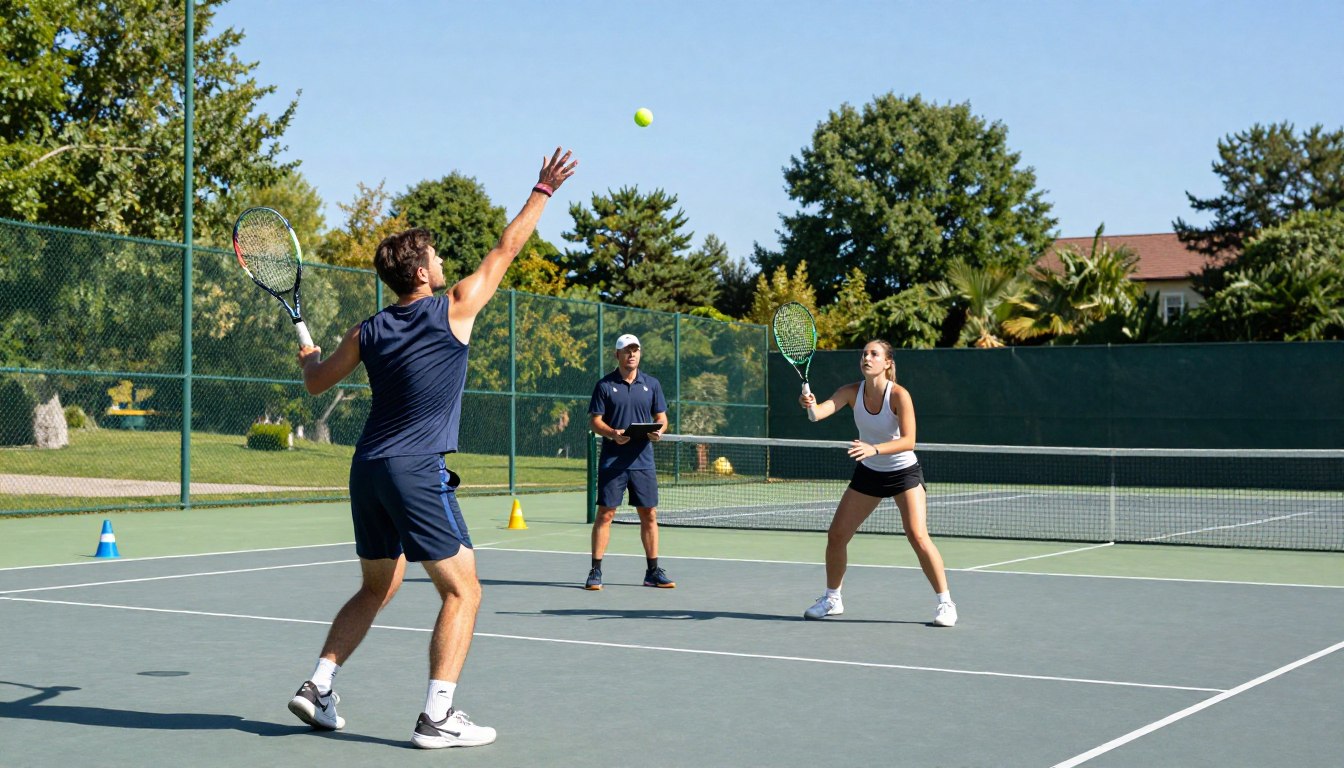 Frecuencia ideal de entrenamiento para progresar en el tenis