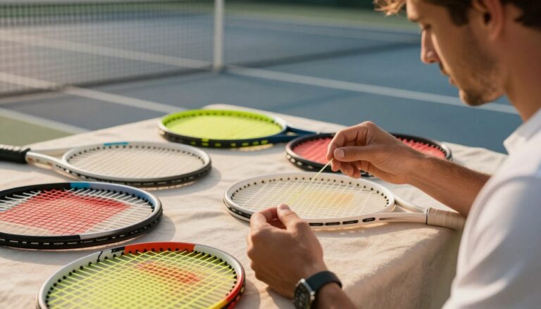 como elegir cuerdas de tenis