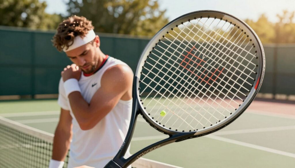 desventajas de raquetas pesadas