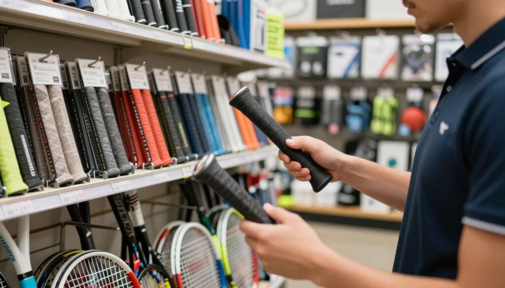 probar tamaños de empuñadura