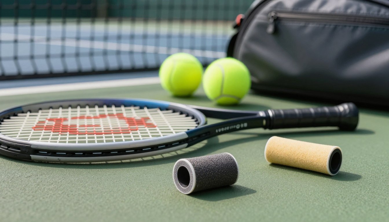 tenis Overgrip o grip base: cuál es la diferencia