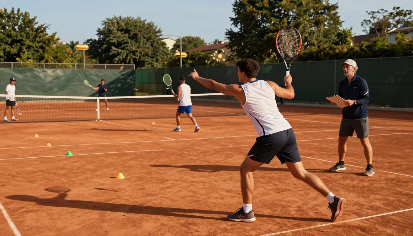 entrenamiento tenis