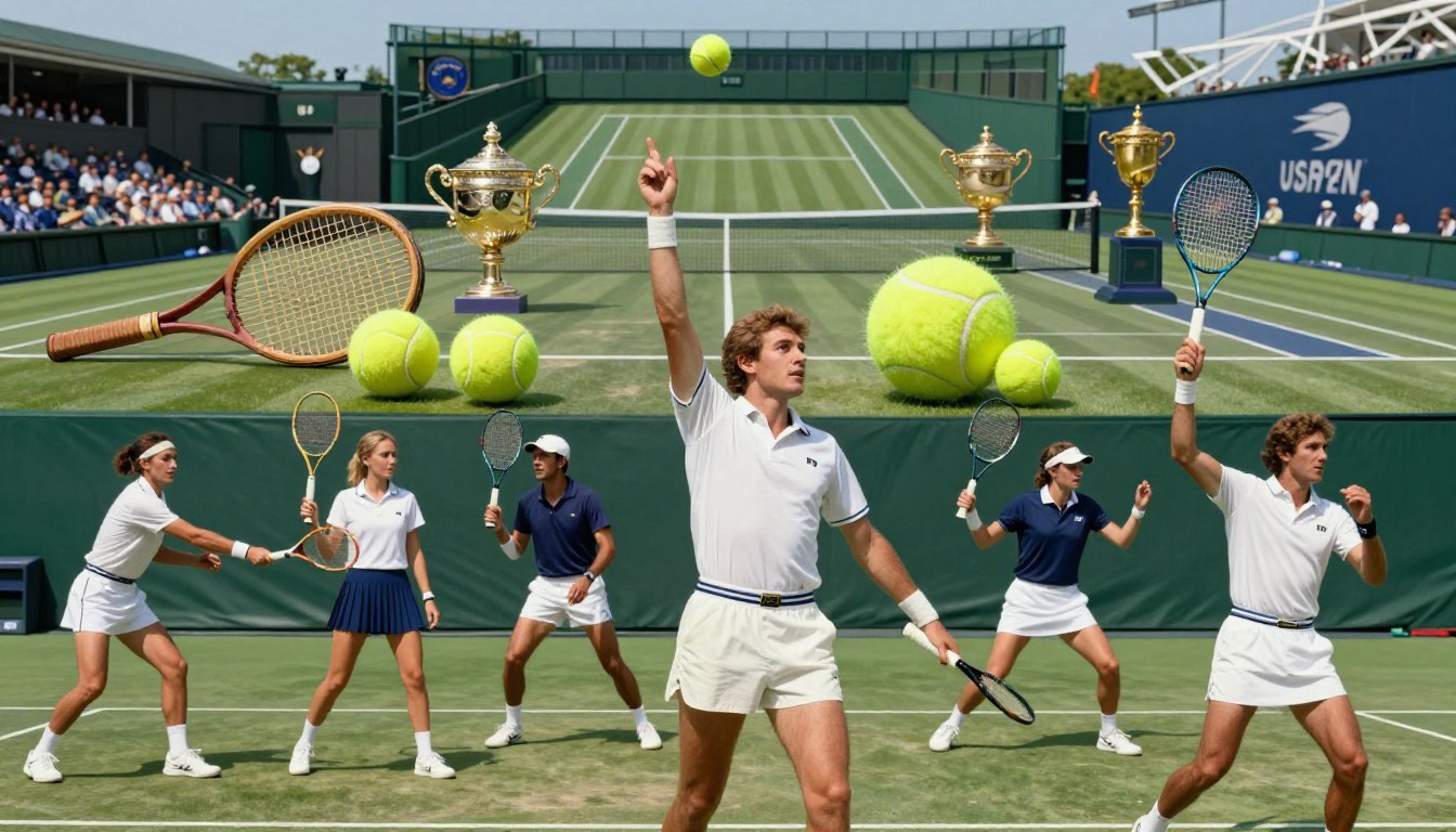 historia del tenis moderno